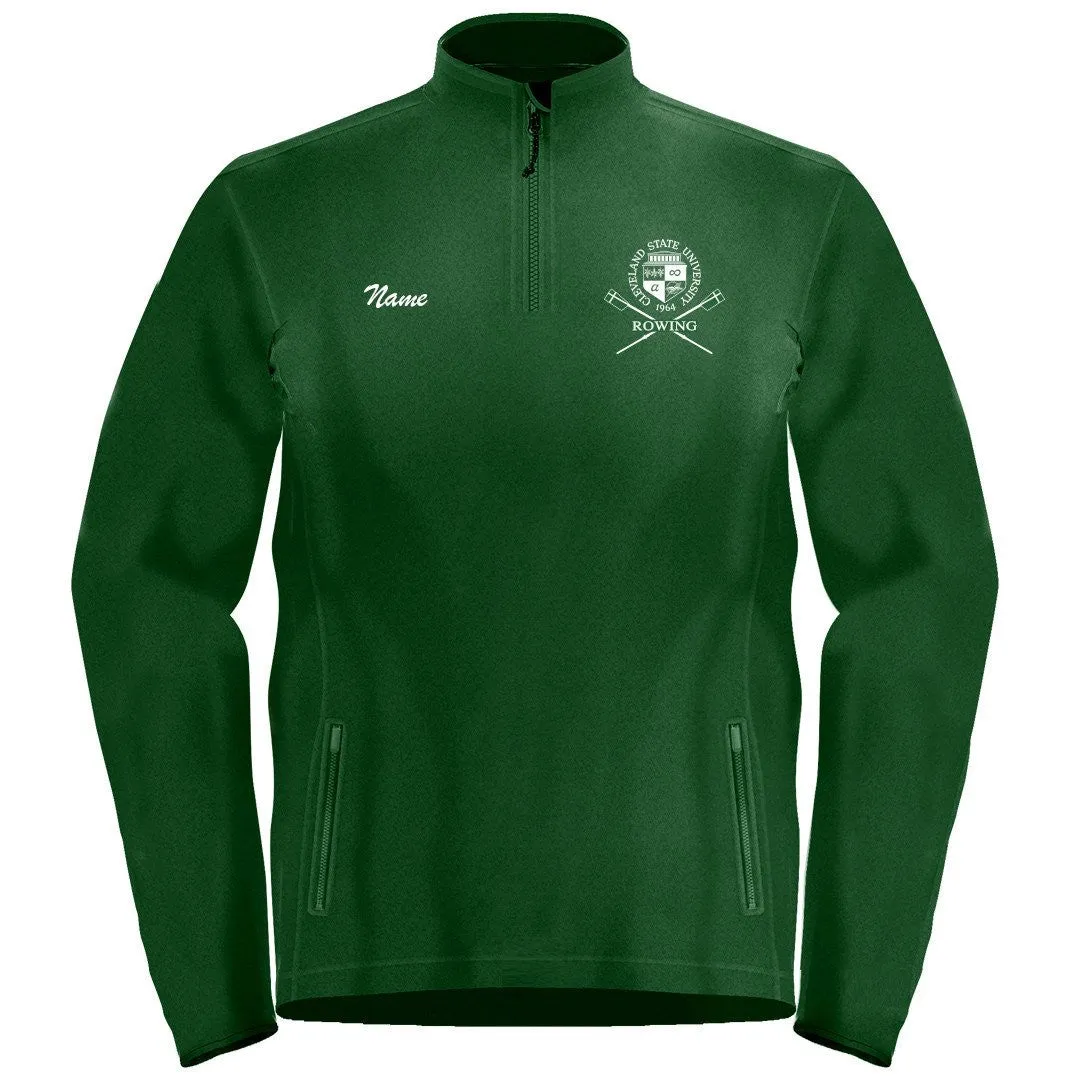 1/4 Zip Cleveland State University Rowing Fleece Pullover