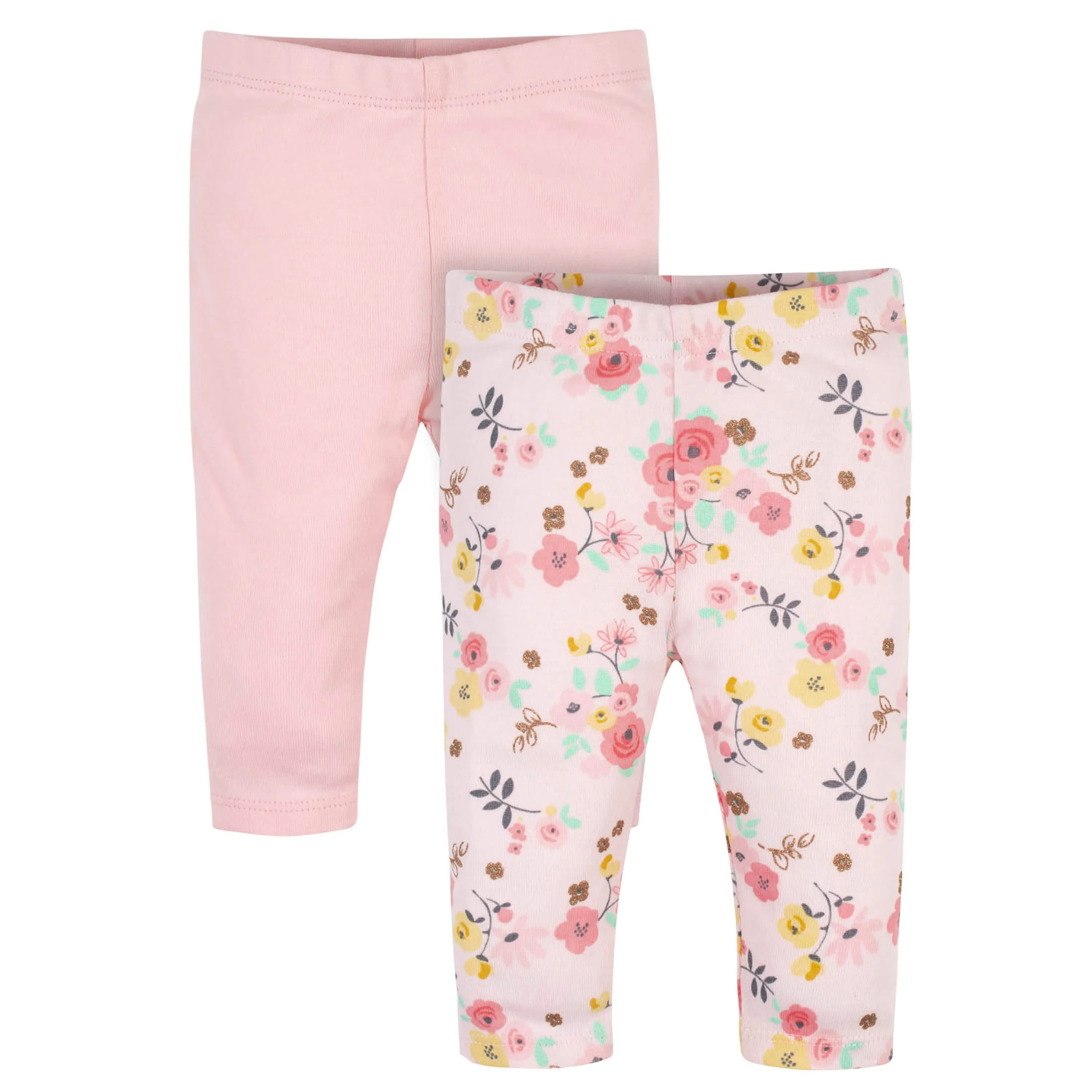 2-Pack Baby Girls Love You Pants