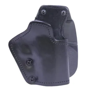 3 Layer Synthetic Leather Paddle Holster - CZ 75 P07 Duty, Black, Right Hand