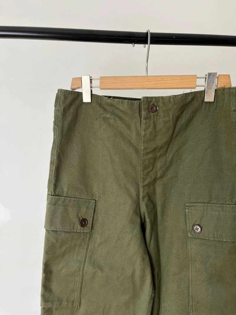 59s Dutch Army cargo pant 33x36