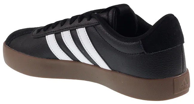 Adidas Womens VL Court 3.0 Black White Gum