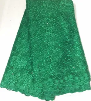 African Lace Fabric 2019 High Quality 5yards Lace Tulle Lace Fabric African French Net Lace Fabric For Eveing Dress JLM021