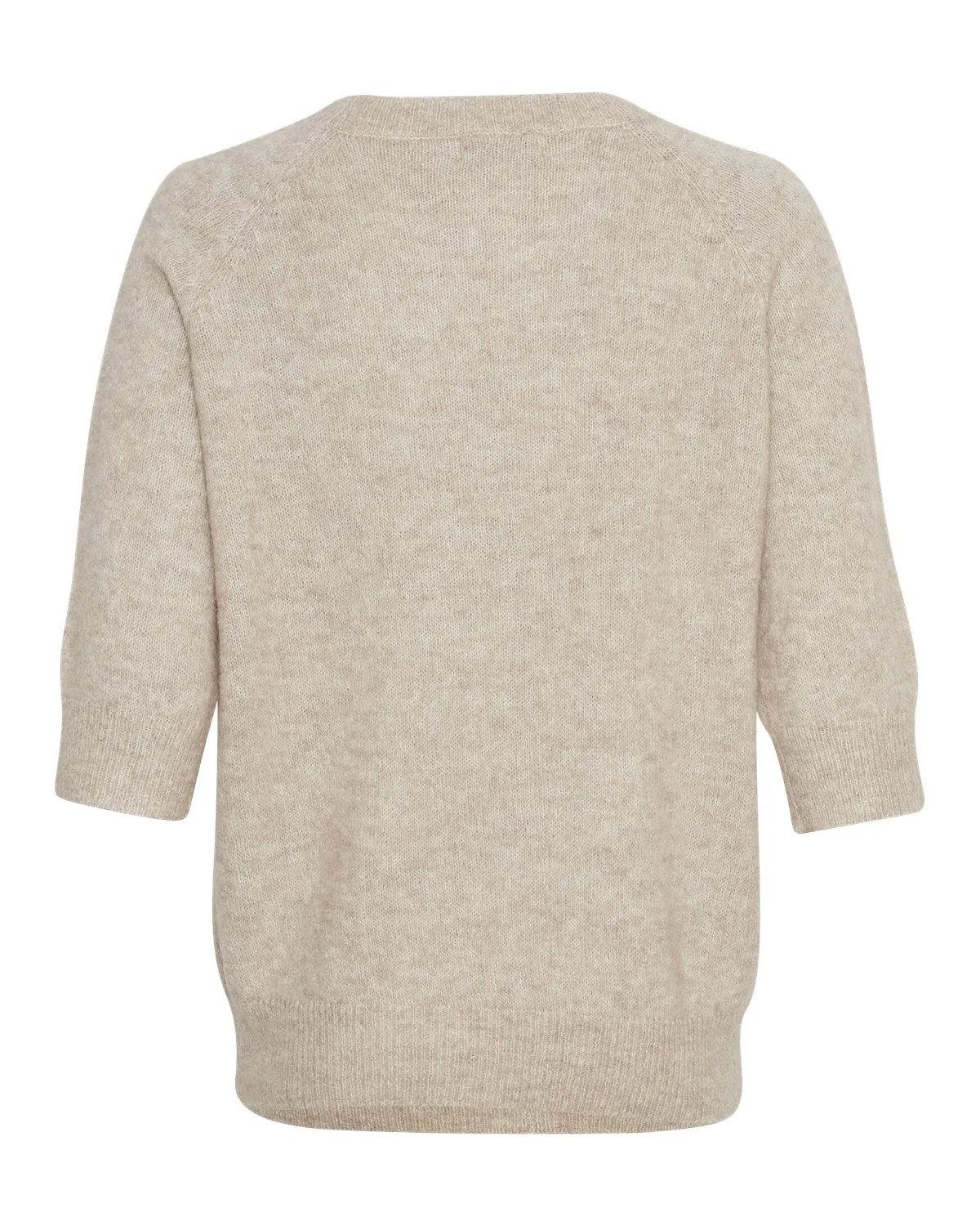 Aimeé Mohair 2/4 Pullover - Oatmeal