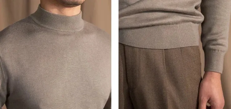 Antonios slim fit half-turtleneck sweater