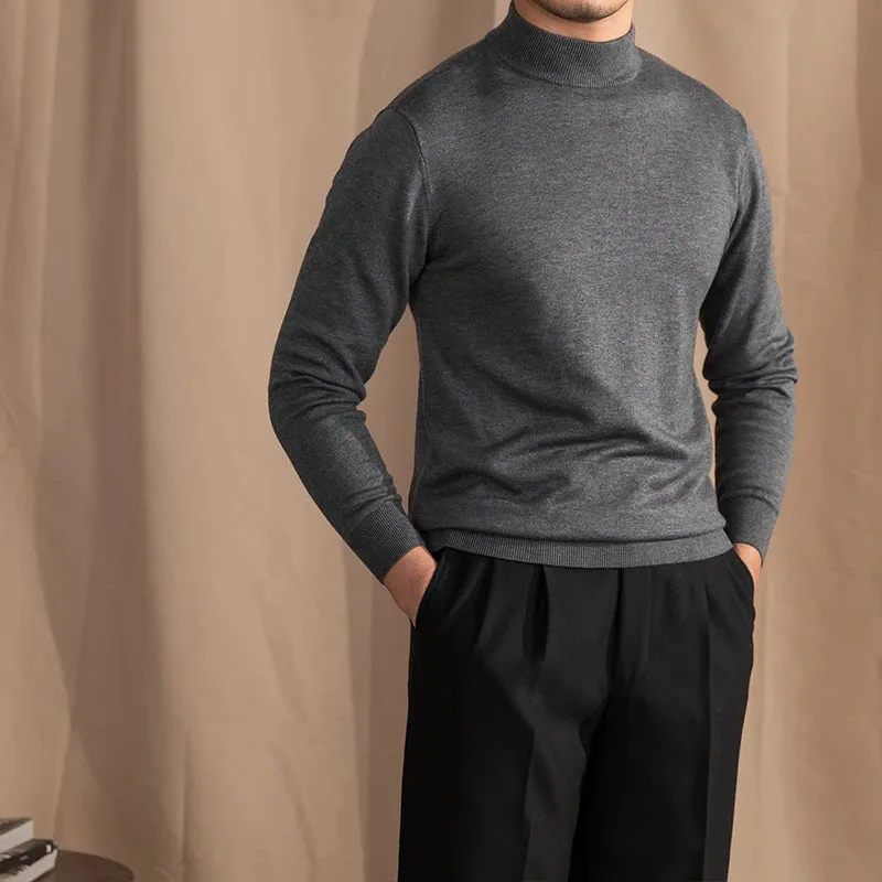 Antonios slim fit half-turtleneck sweater