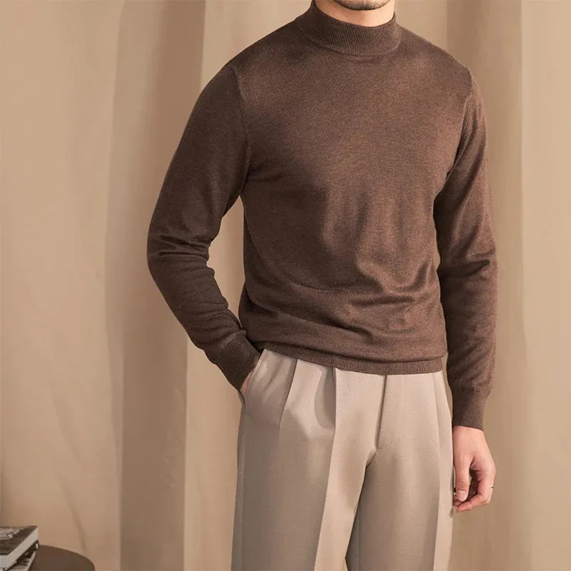 Antonios slim fit half-turtleneck sweater