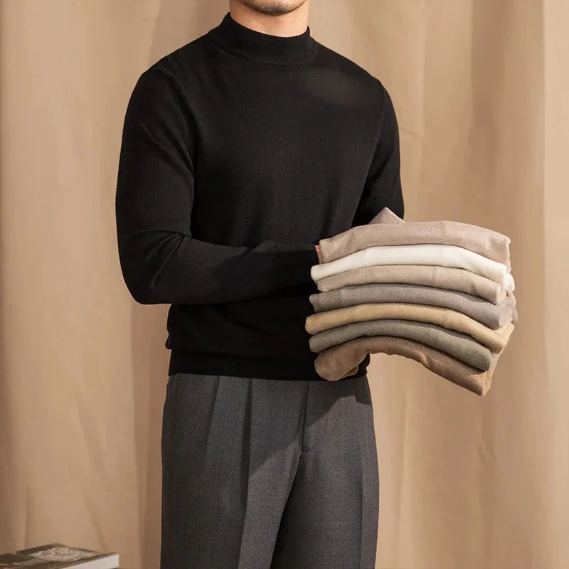 Antonios slim fit half-turtleneck sweater