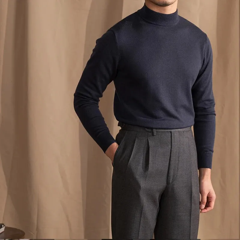 Antonios slim fit half-turtleneck sweater