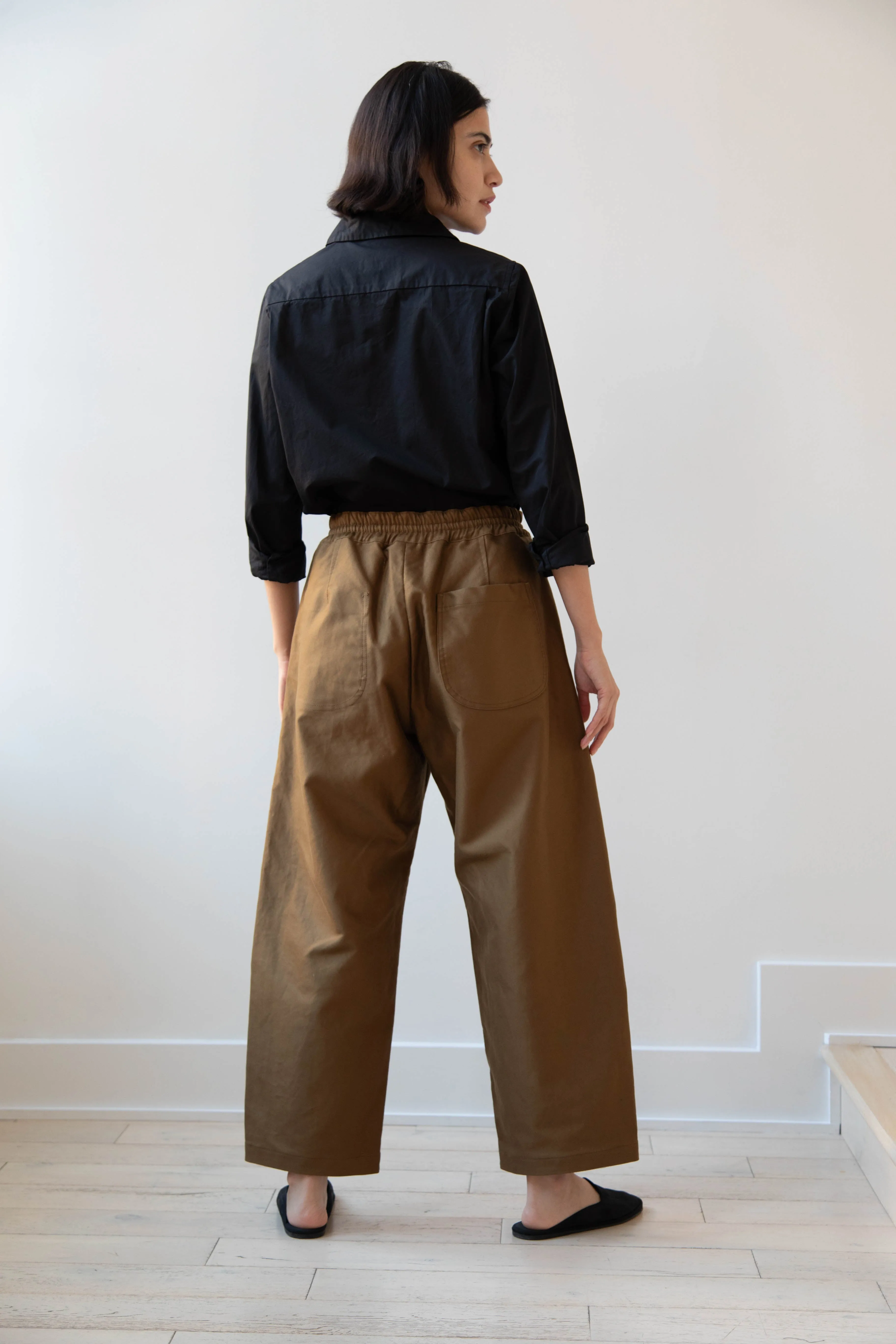 Aseedonclöud | Forest Prophet Trousers in Khaki Moleskin