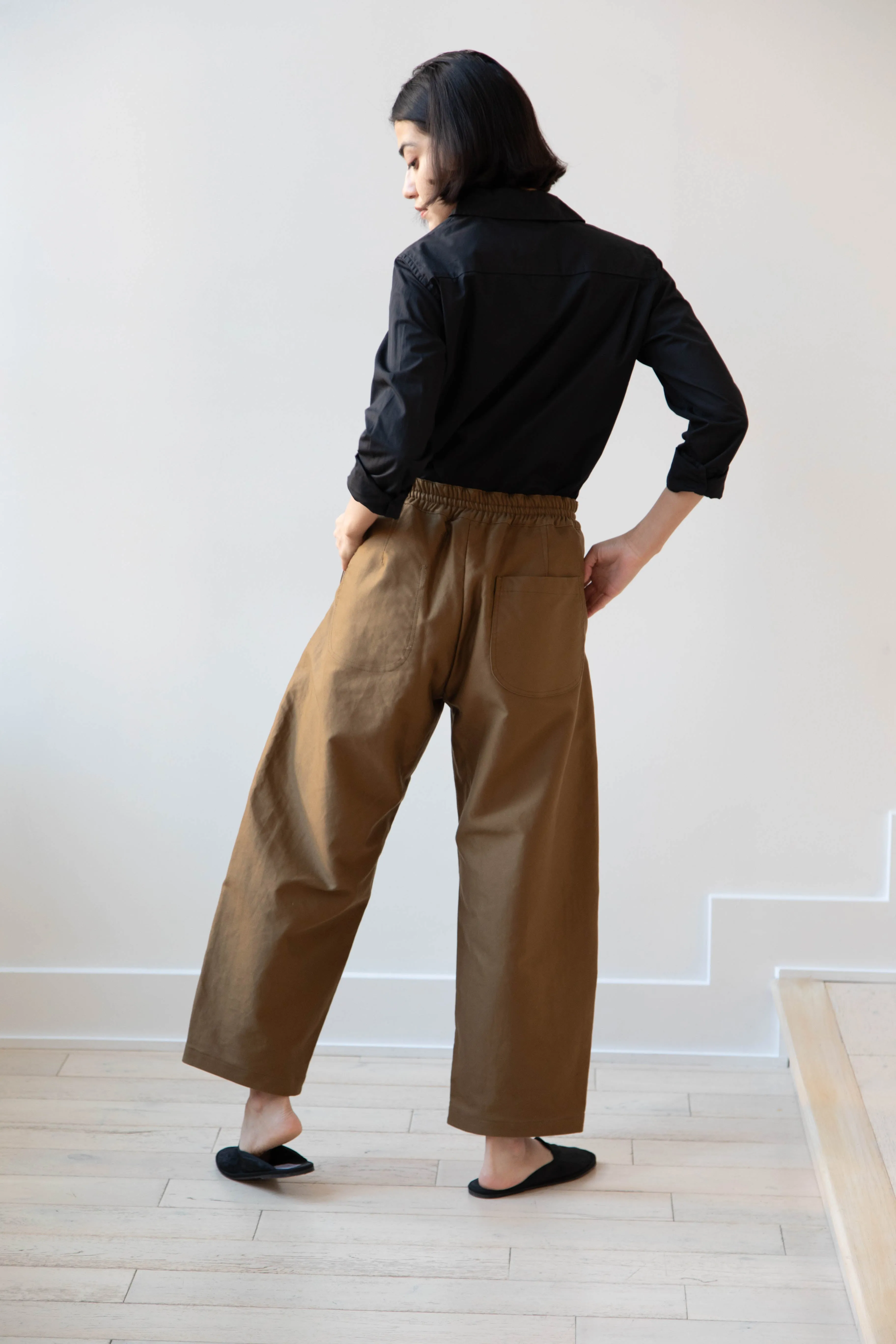 Aseedonclöud | Forest Prophet Trousers in Khaki Moleskin