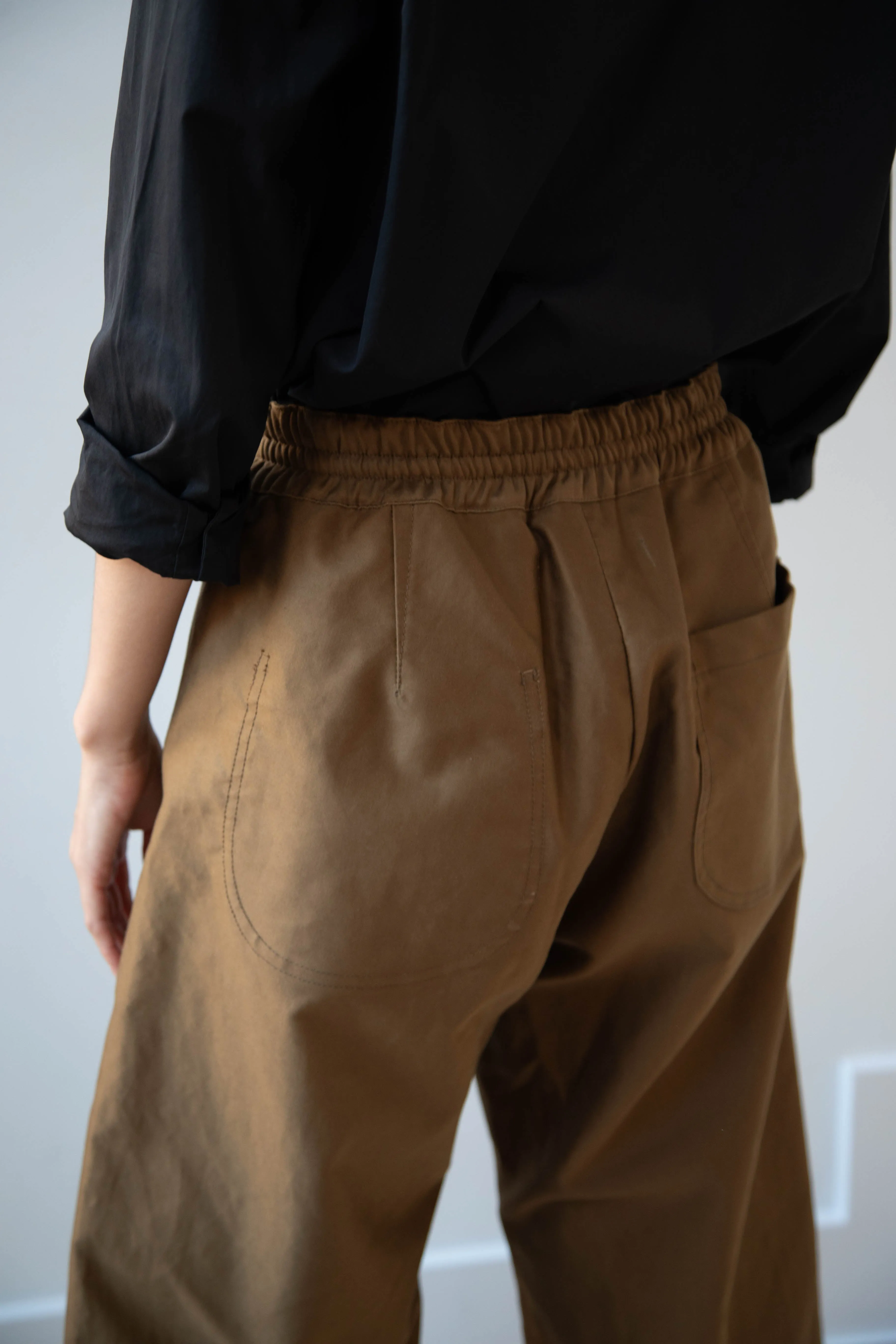 Aseedonclöud | Forest Prophet Trousers in Khaki Moleskin