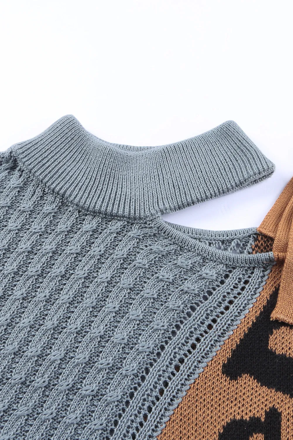 Asymetrical Buckle Sweater