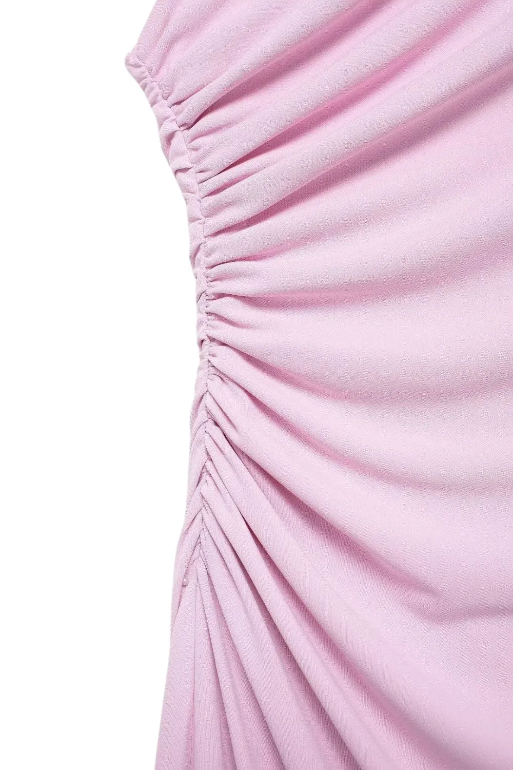 'Aurora'  Pleated Sheath Flute Dress (2 Colors)