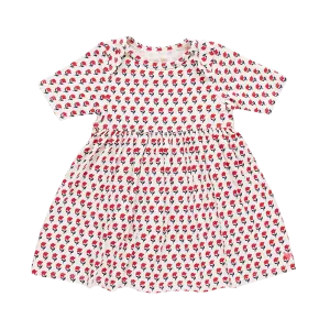 Baby Girls Organic Steph Dress - Tiny Flower