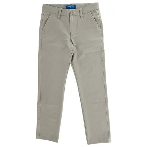 Bailey Boys Performance Pant -Khaki