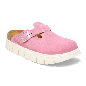 Birkenstock Boston Chunky Clog (Women) - Candy Pink Suede