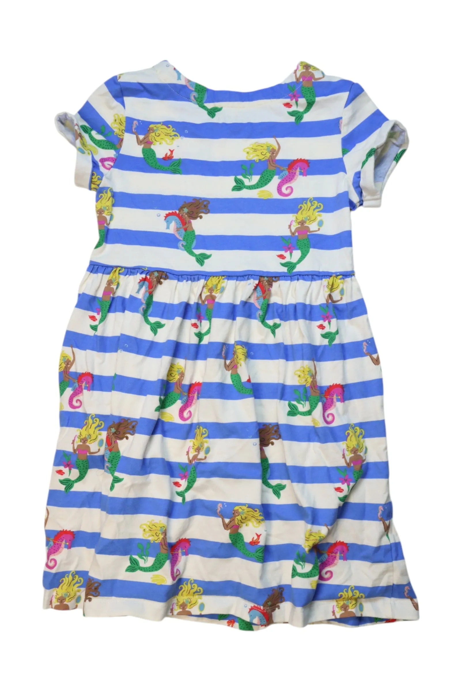 Boden Mermaid Short Sleeve Dress 9Y