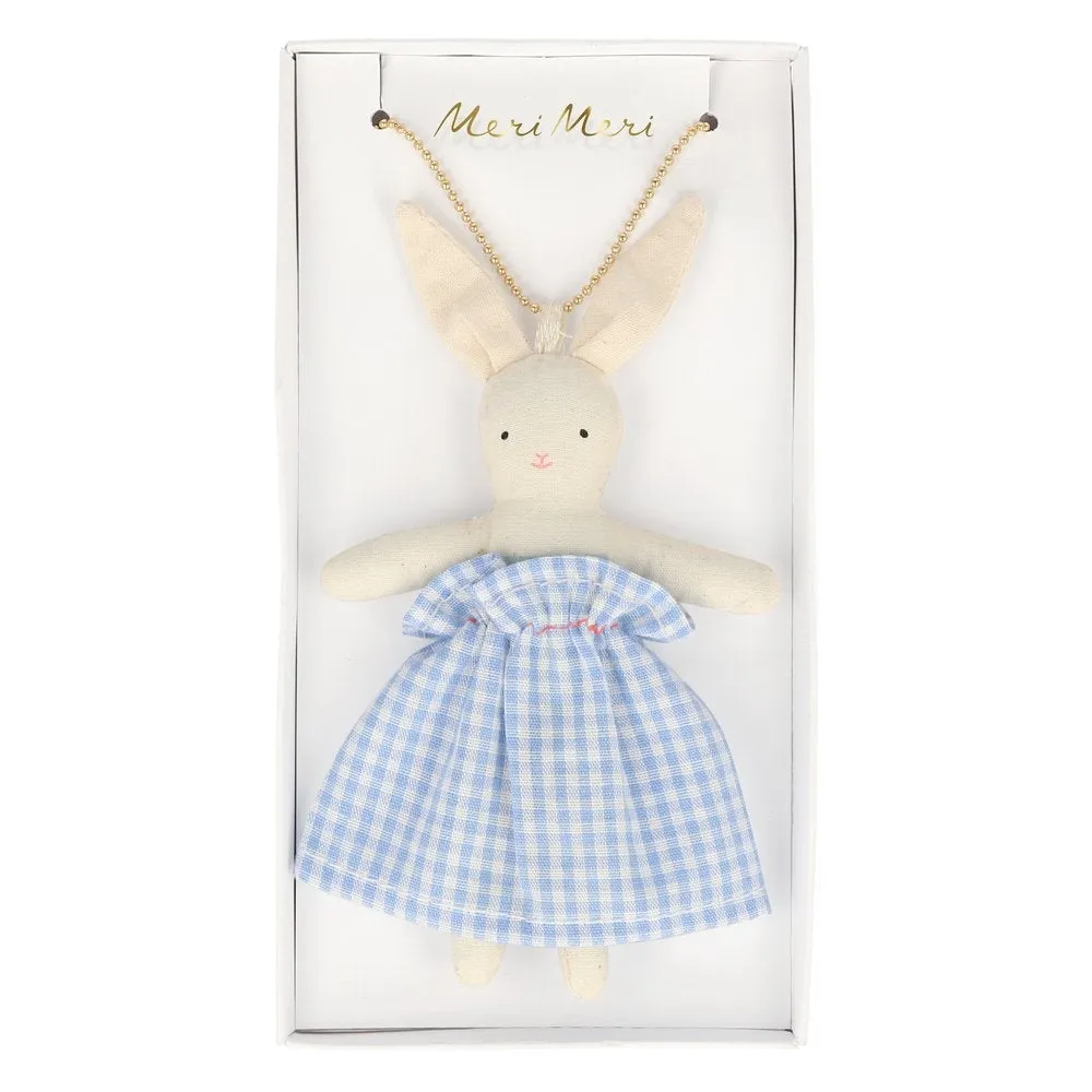 BUNNY DOLL TOY NECKLACE