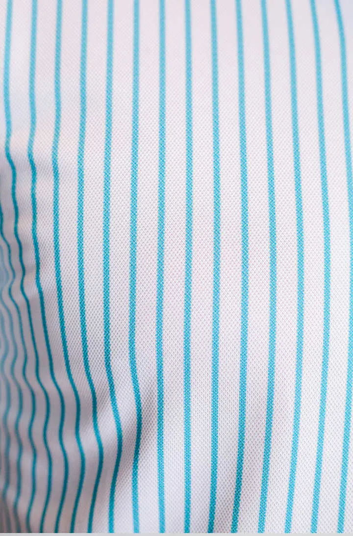 Corsica Stripe Short Sleeve Tech Shirt