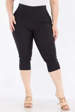 Curve Market Black Capri pant. Fall Clearance!