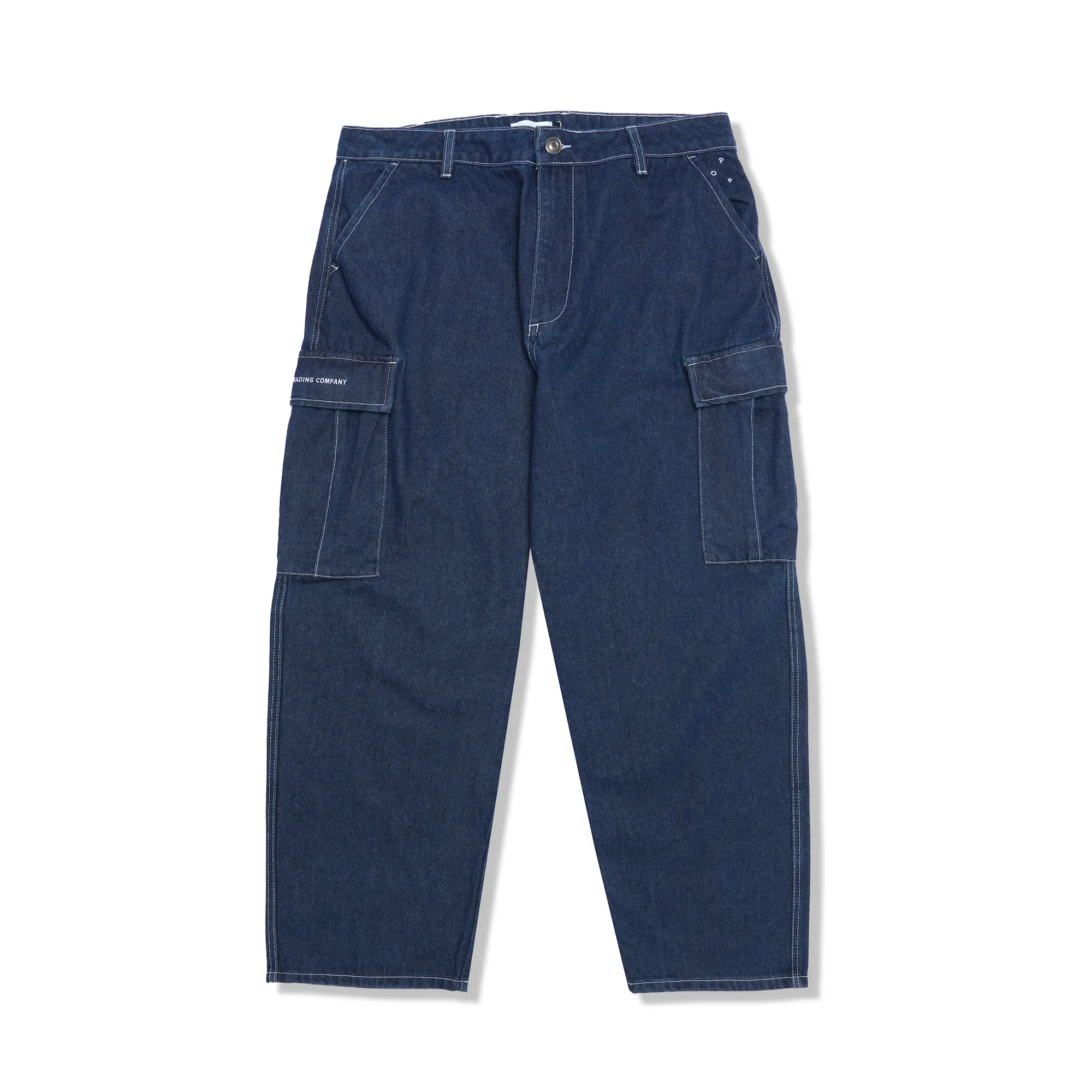 Denim Cargo Pant, Rinsed