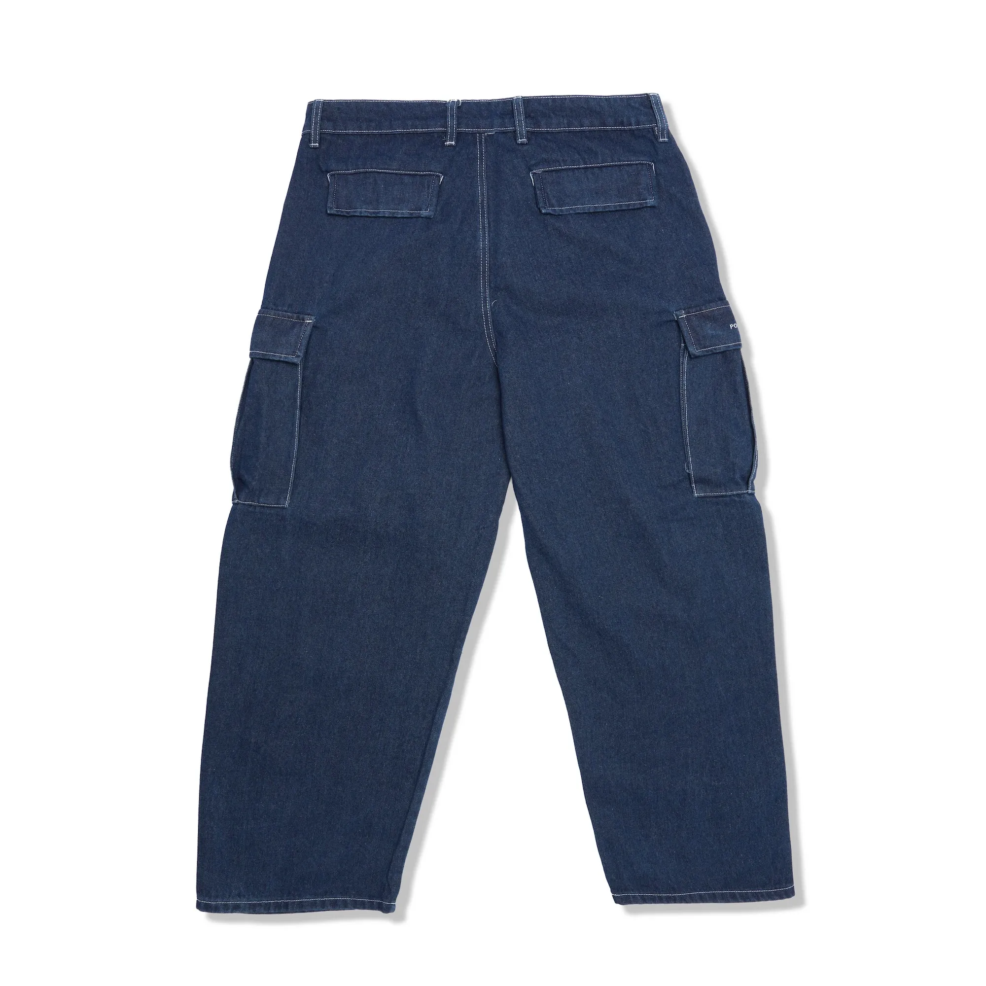 Denim Cargo Pant, Rinsed