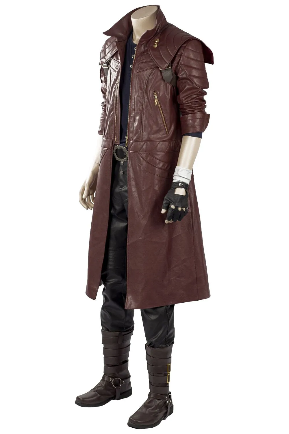 Devil May Cry 5 Dante Outfit Trenchcoat Cosplay Costume Whole Set