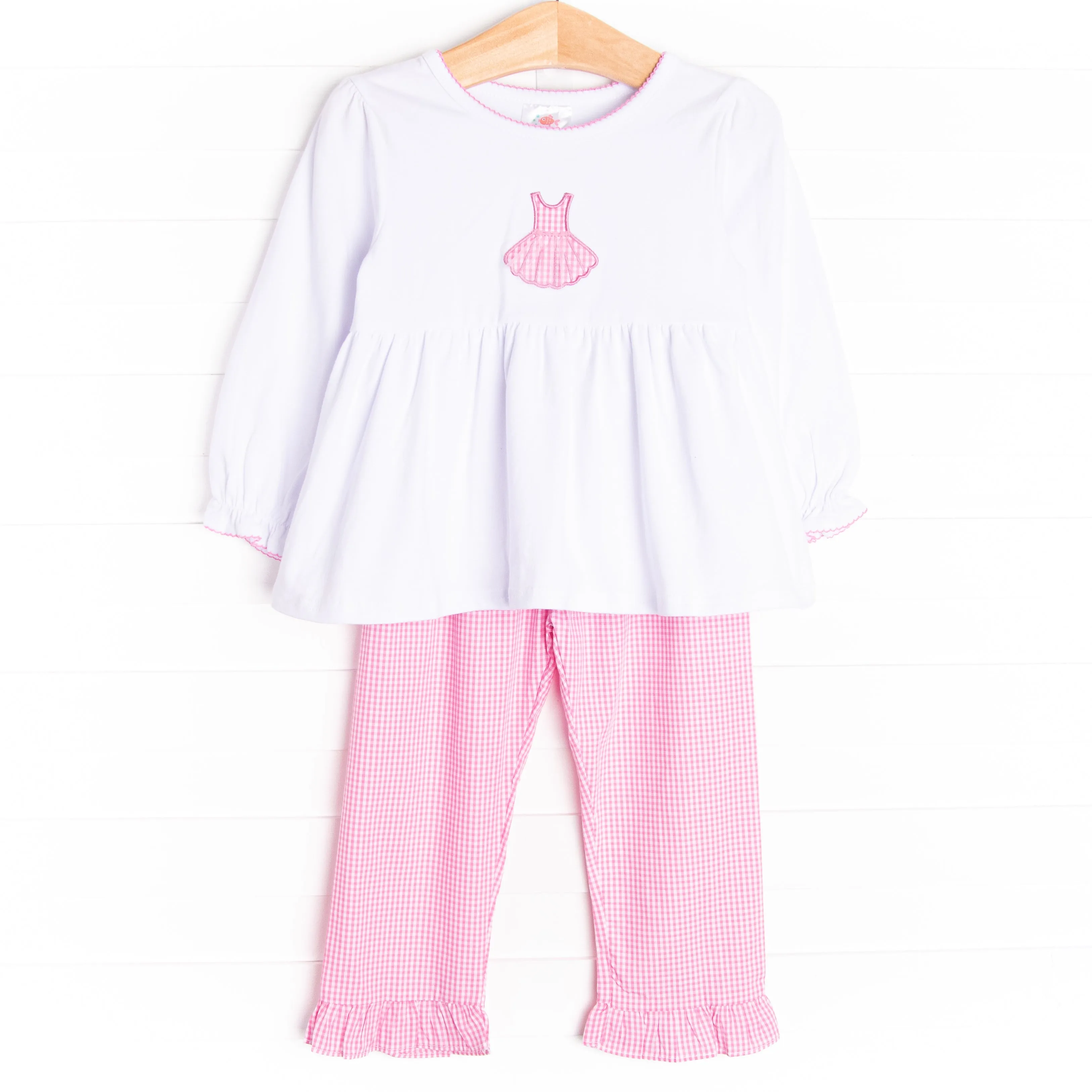 Dress Up Dreams Ruffle Pant Set, Pink