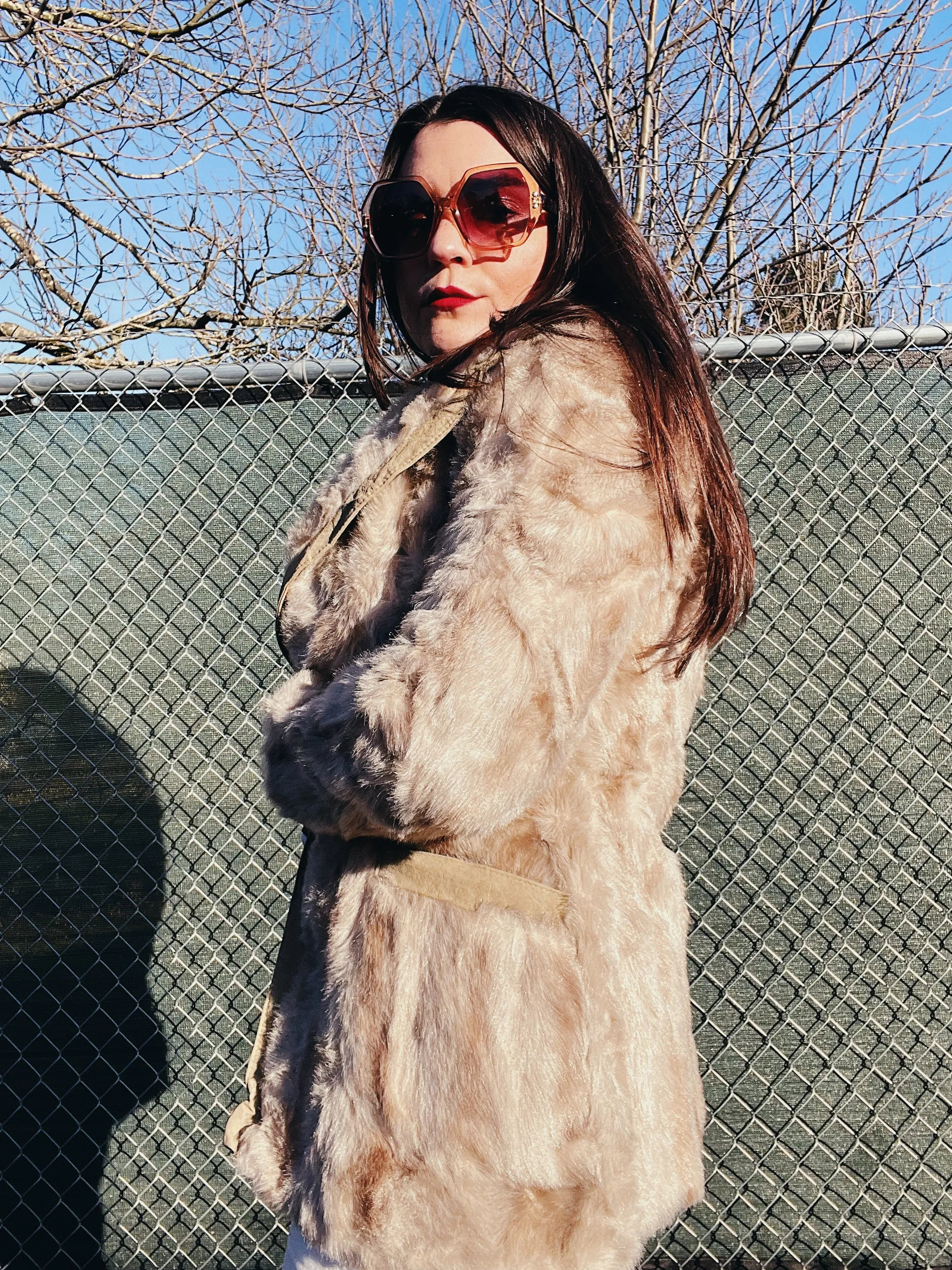 Faux Fur Penny Lane Coat