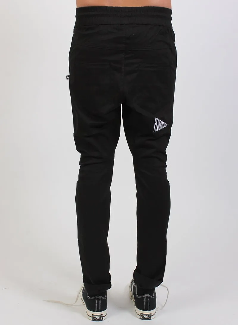 Federation Passenger Pant Black