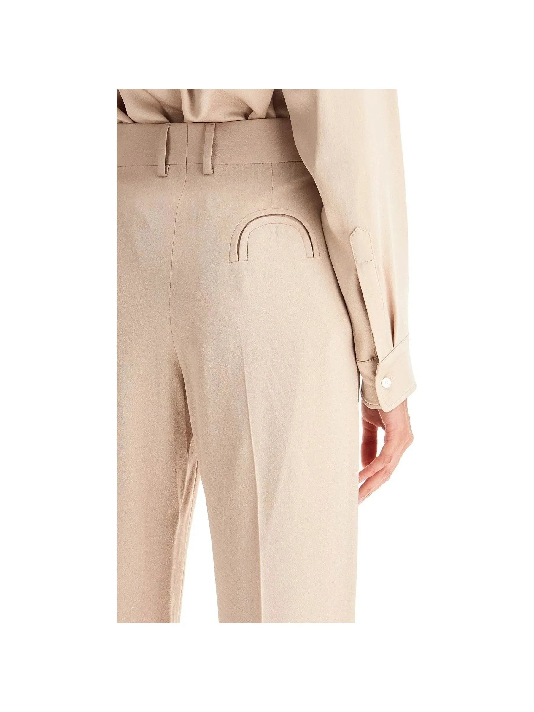 Frique Fox Pleated Dress Trousers