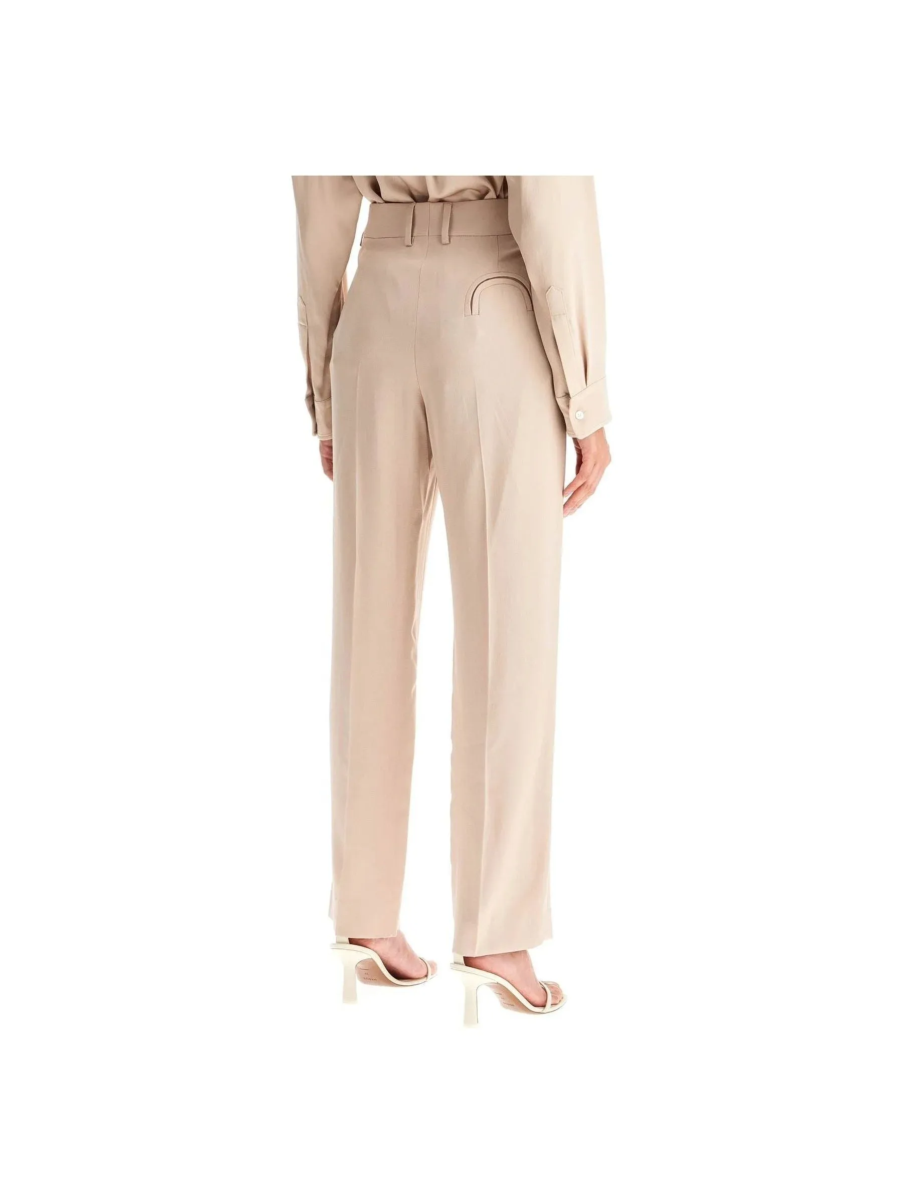 Frique Fox Pleated Dress Trousers