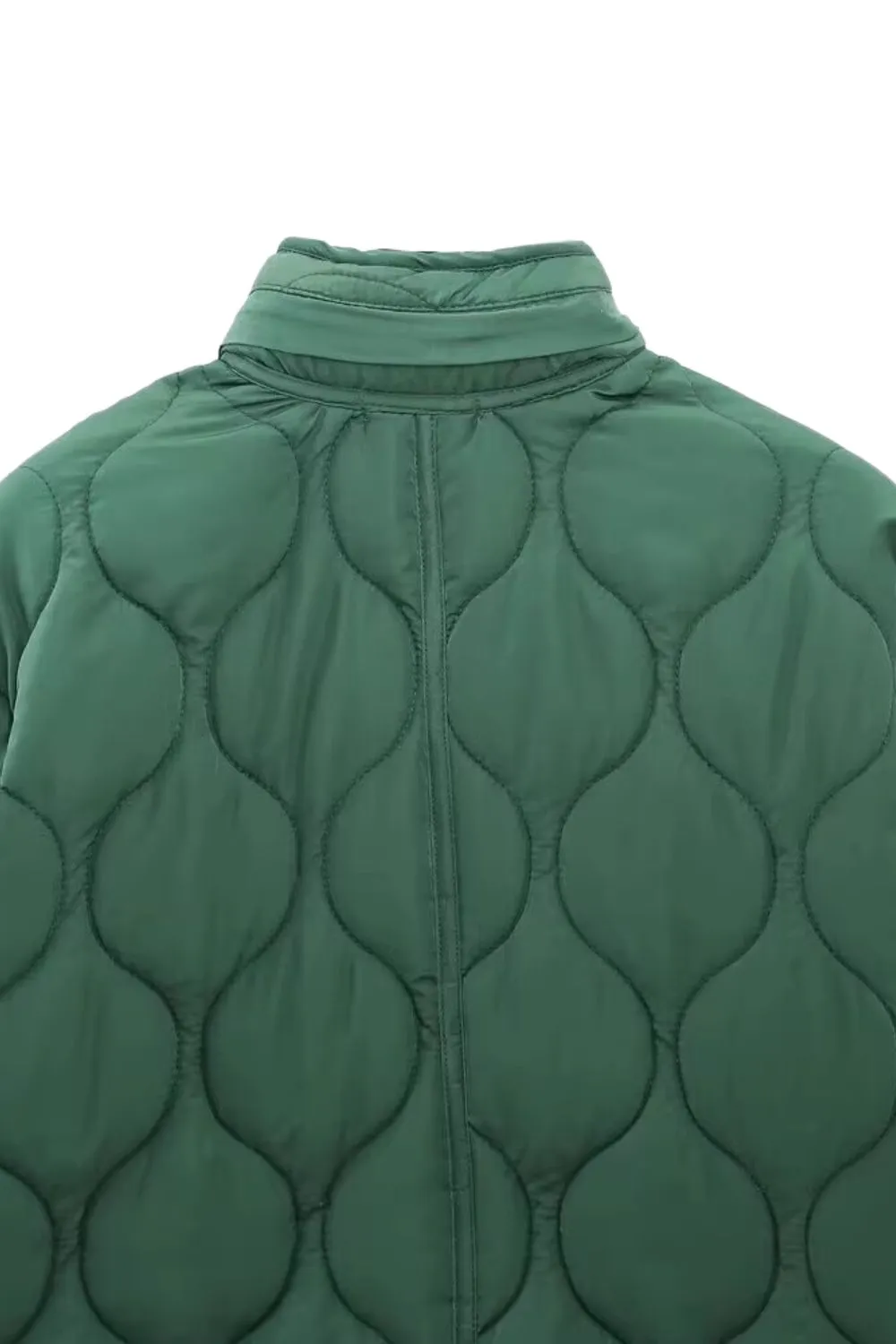 'Gabriella' Quilted Hooded Down Jacket（3 color)