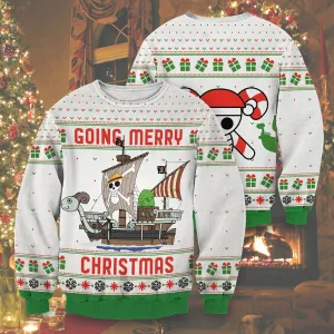 Giftngon - Going Merry Christmas Unisex Wool Sweater For Kids