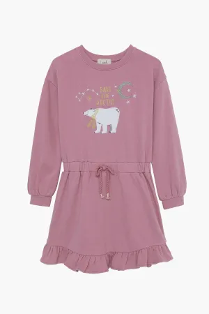 Girls Dress Peek Kids Polar Bear