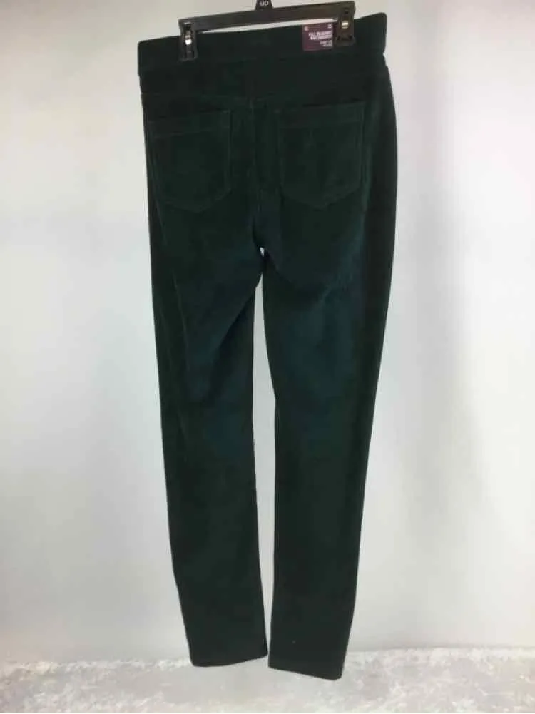 Gloria Vanderbilt Women Size S Forest Green NWT corduroy Pull On Pants