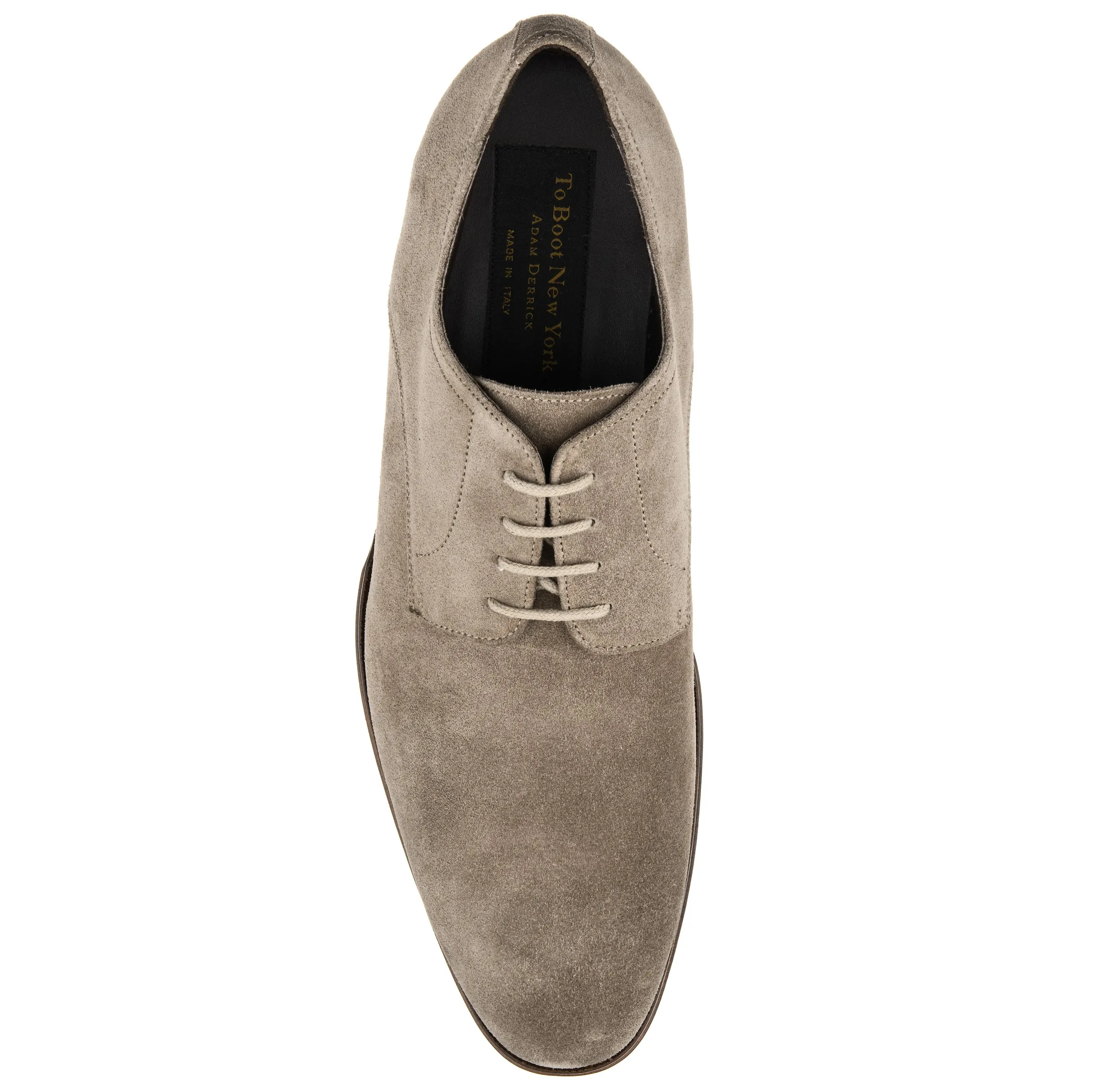 Gunn Taupe Suede Derby