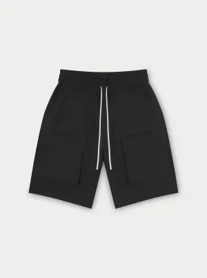 HEAVYWEIGHT TECHNICAL CARGO SKATE SHORT - BLACK