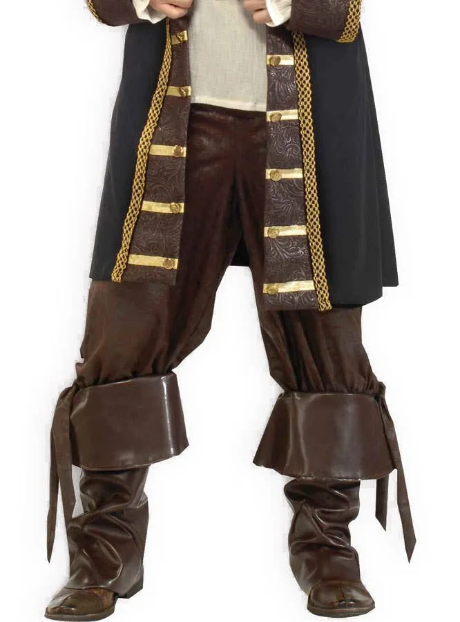 High Seas Deluxe Mens Pirate Captain Costume