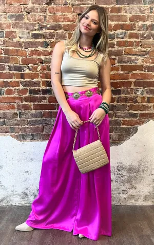 Hot Pink Palazzo Pants