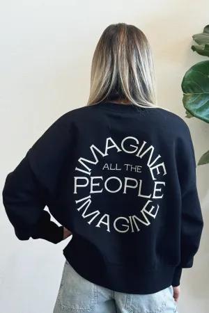 Imagine Round Fleece - Black