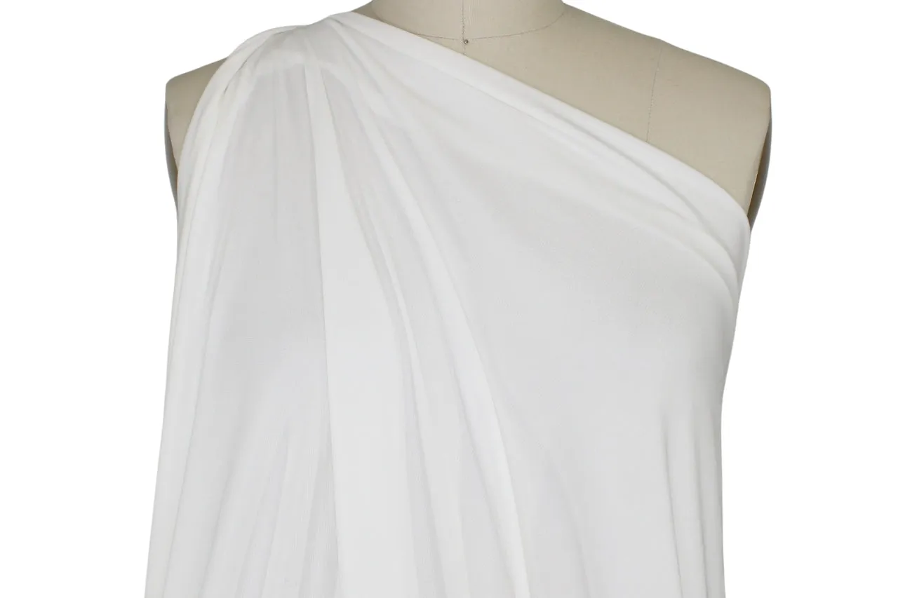 Italian Matte Viscose Jersey - Off White