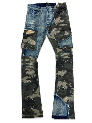 Jordan Craig CARGO STACKED PANTS (CAMO)