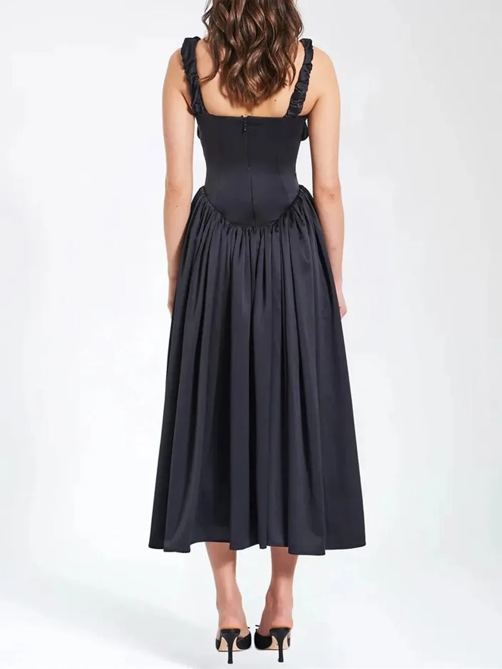 Katie Backless Midi Dress