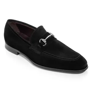 Legend Black Suede Bit Loafer