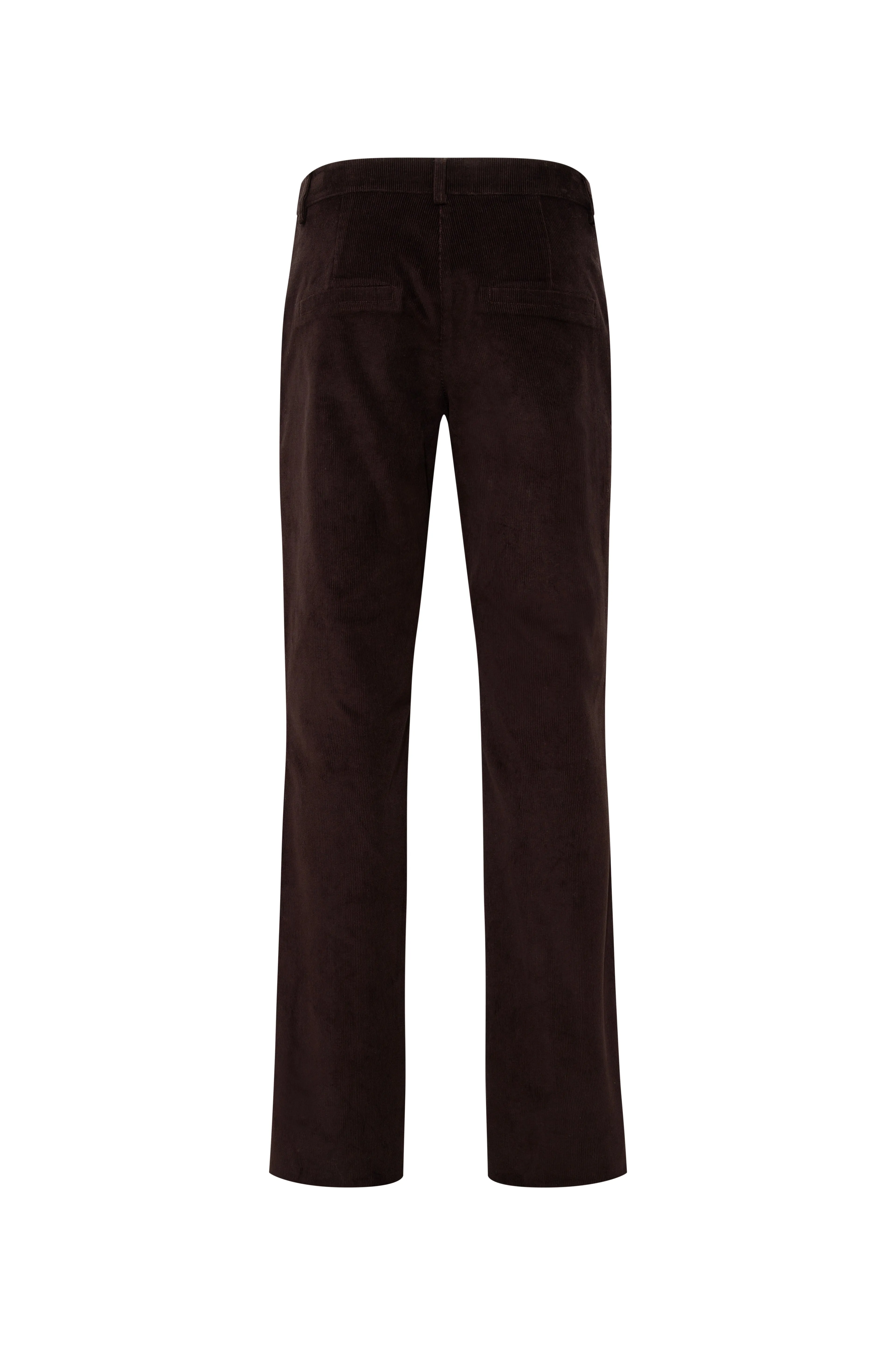 LETA - Low-rise straight-leg corduroy pants