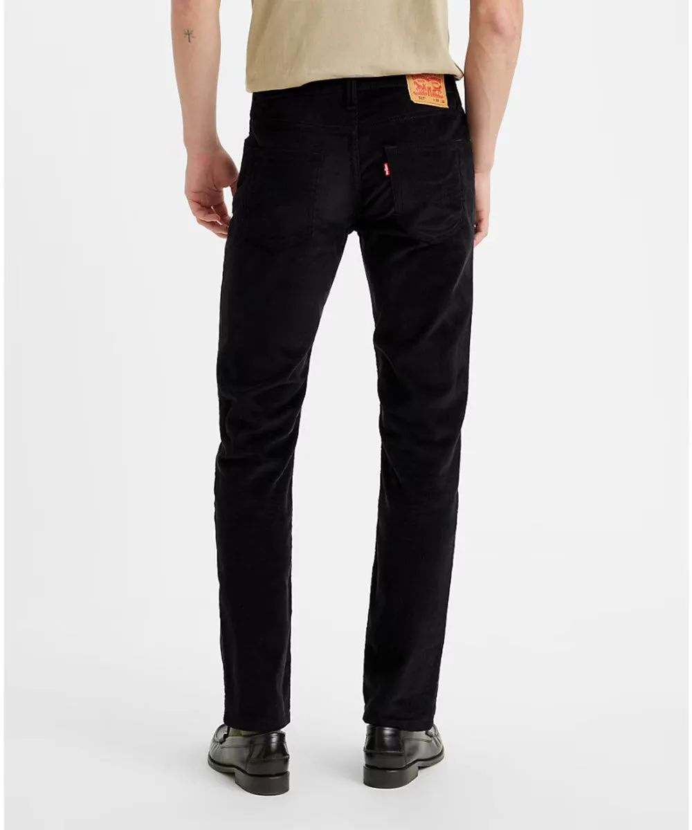 Levi's Men's 511 Slim Fit Jeans - Meteorite Black Corduroy