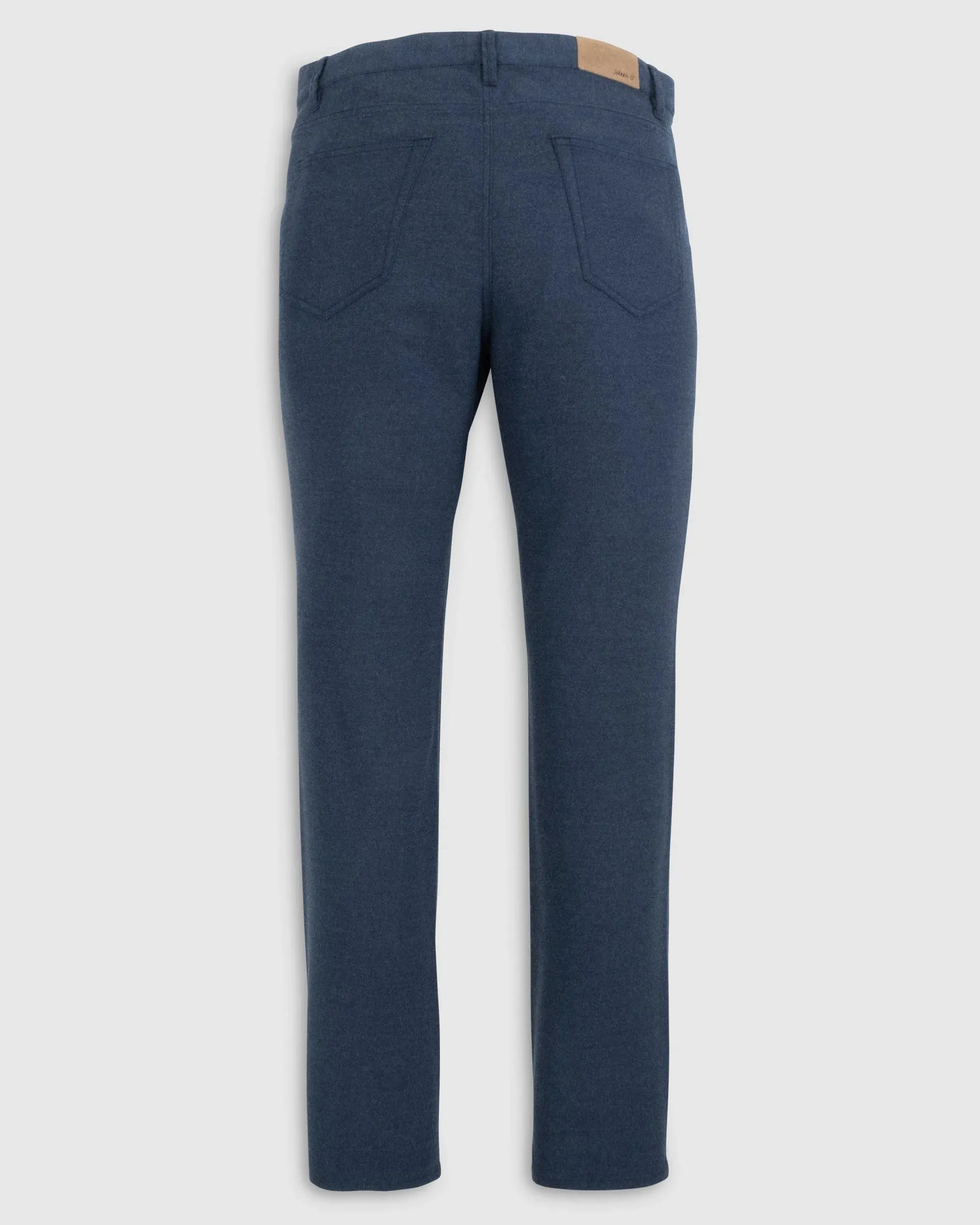 London Brushed Twill Flannel Pant in Indigo by Johnnie-O