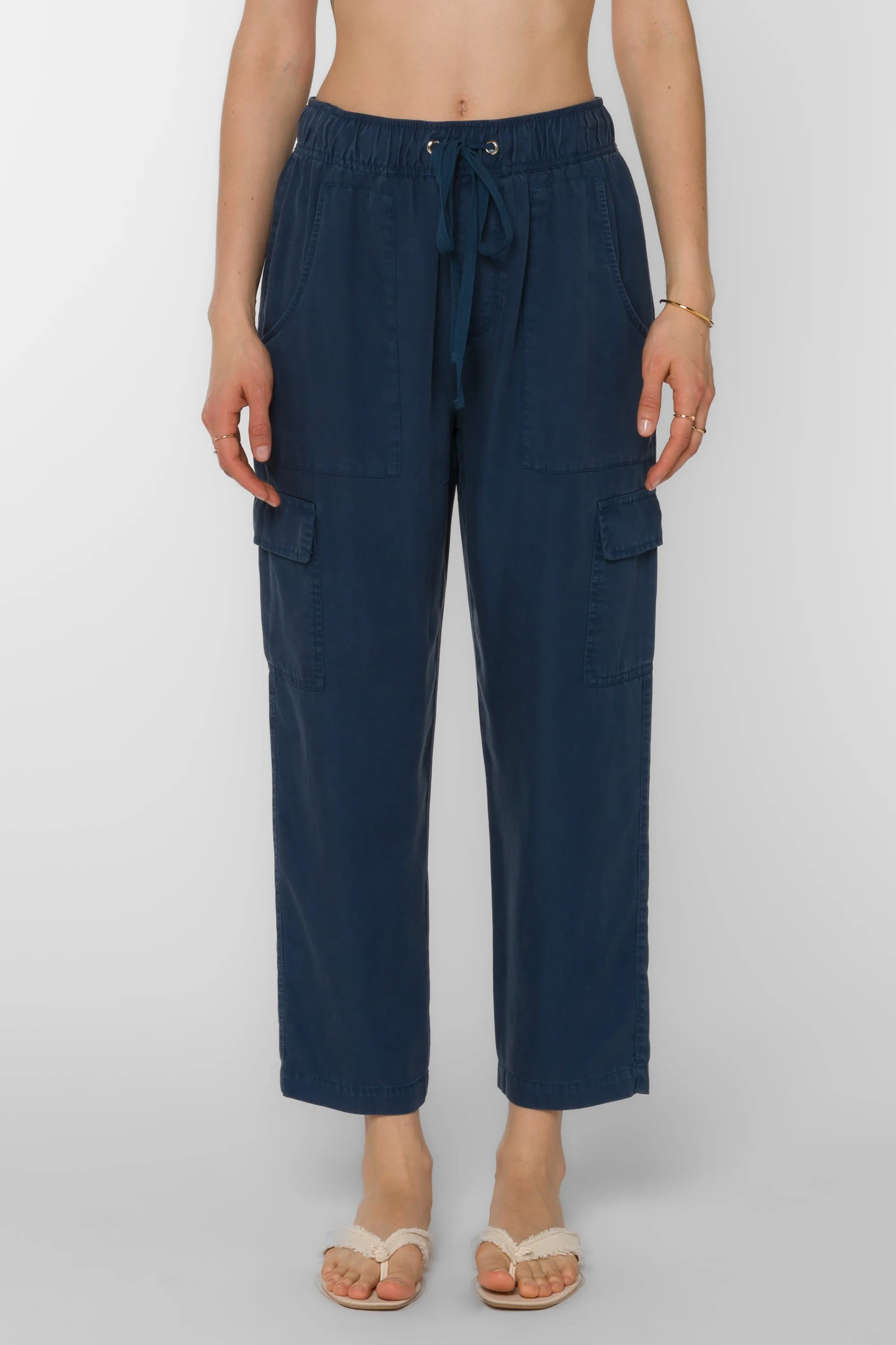 Lunay French Navy Pants