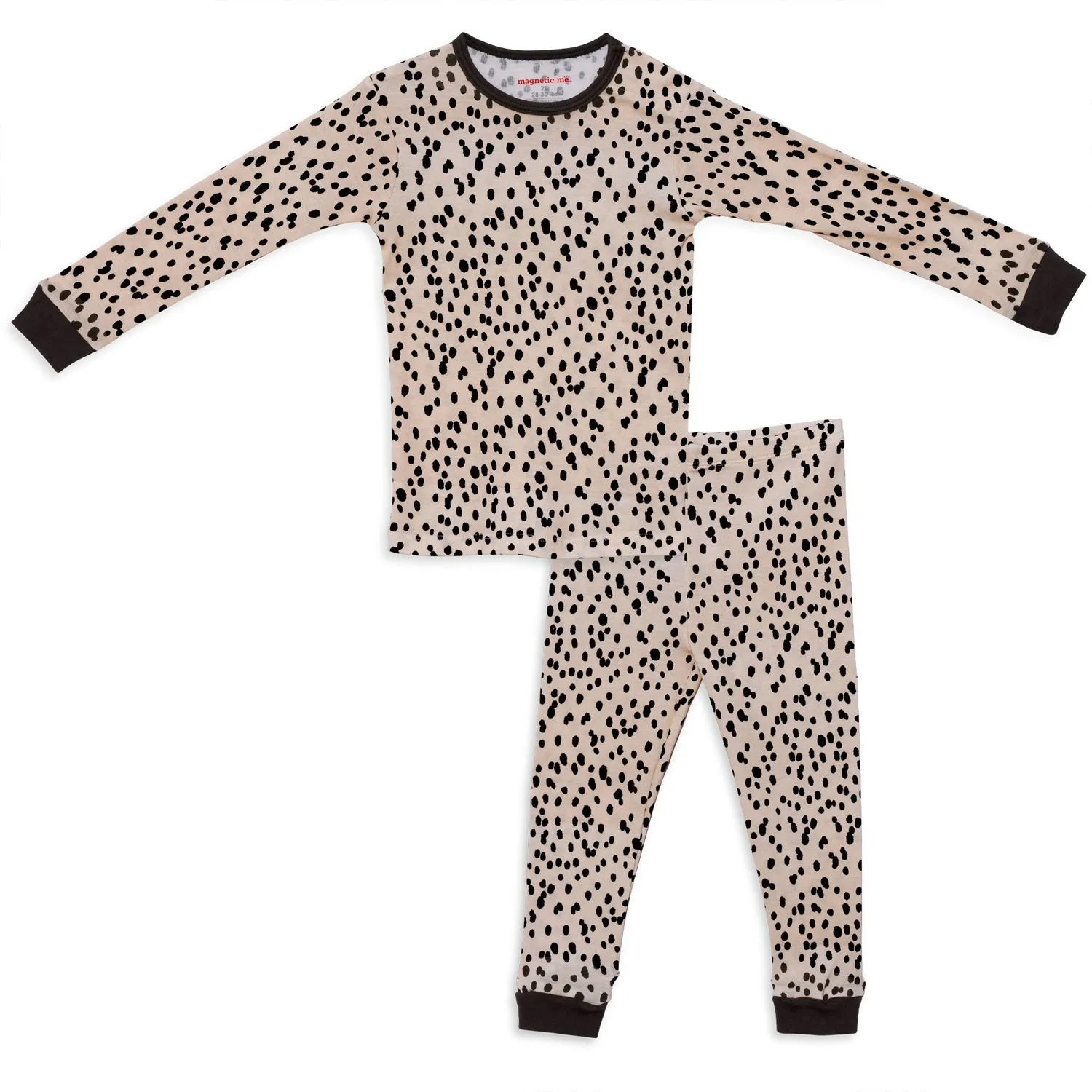 Magnetic Me Spot On Organic Cotton Magnetic 2 Piece Toddler Pjs